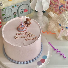 小清新生日蛋糕