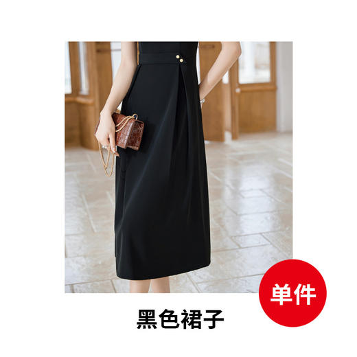 无袖性感温柔风收腰显瘦气质女神范西装内搭裙QL-XXN23805 商品图5