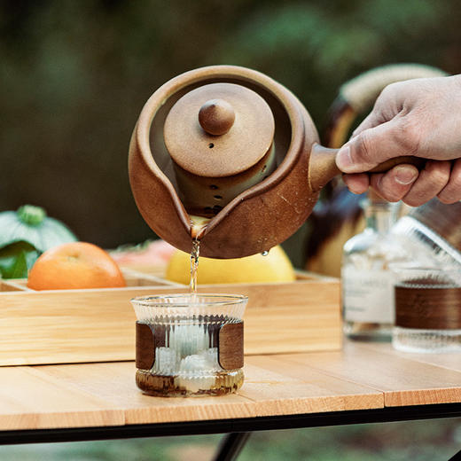 摩登主妇罐罐茶煮茶器烤茶罐煮茶壶套装陶壶围炉煮茶家用室内炭炉 商品图1