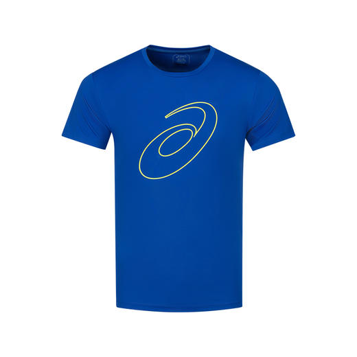 ASICS亚瑟士男子T恤男式针织透气套头圆领跑步短袖T恤2011C856 商品图3