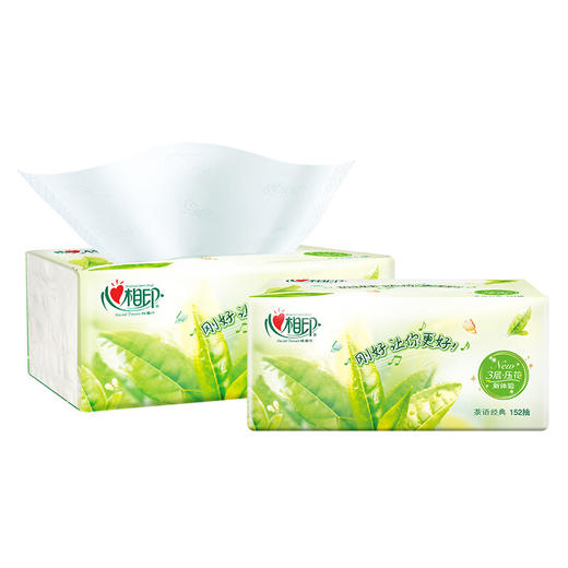 心相印茶语经典3层152抽抽纸3包 商品图5