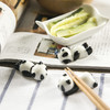 摩登主妇家用日式厨房创意可爱陶瓷餐具筷子枕熊猫筷子托筷托筷架 商品缩略图2