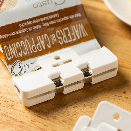 摩登主妇食品封口夹零食包装密封食物夹子塑料袋防潮保鲜夹神器 商品图1