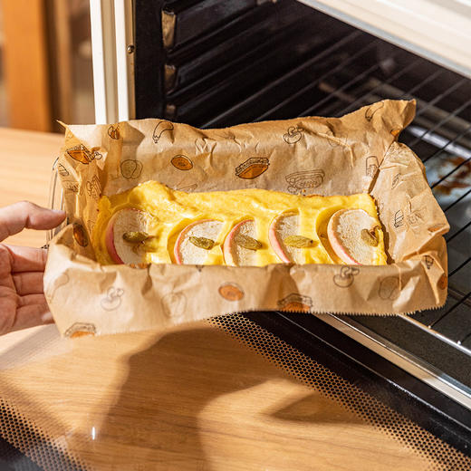 摩登主妇空气炸锅吸油纸食物专用烘焙烤箱烘烤食品级家用硅油纸垫 商品图1
