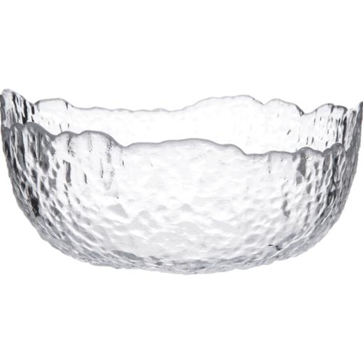 摩登主妇韩版ins风透明玻璃碗家用餐具套装水果甜品沙拉盘金边碗 商品图3