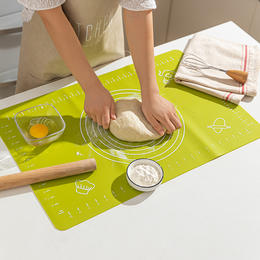 摩登主妇食品级硅胶擀面垫家用加厚和面板厨房烘焙工具揉面垫子