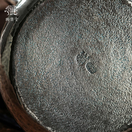 鹤鼎堂 闻天系列 月照急须錾刻秋高气爽 （银色）（缺货） 商品图4