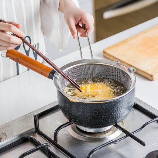 摩登主妇日式雪平锅奶锅一人食电磁炉小锅汤锅不粘锅煮面锅泡面锅 商品图1