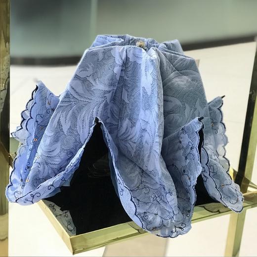 优品堂【遇见春心】三折双层刺绣黑胶防紫外线伞 商品图13