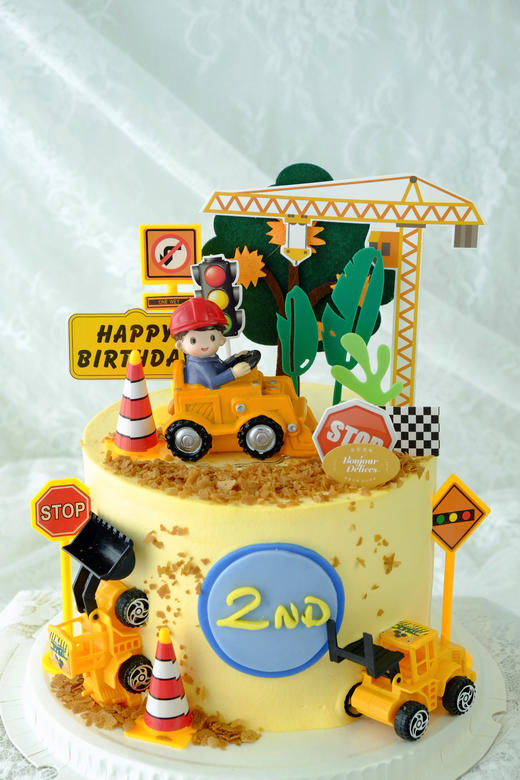 工程车蛋糕系列（多种造型可选，工程车以当日到货批次为准，介意者慎拍） 商品图3