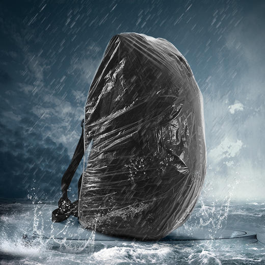 FaSoLa防雨罩户外背包双肩包登山包小学生书包防水套骑行徒步防尘 商品图0