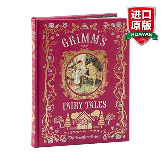 英文原版 Grimm's Fairy Tales children's 格林童话 皮革精装版 巴诺儿童经典 英文版 进口英语原版书籍 商品图0