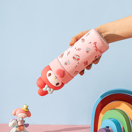 摩登主妇三丽鸥库洛米保温杯女生高颜值水杯儿童杯子可爱生日礼物 商品图1