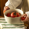 摩登主妇创意泡面碗双耳汤碗日式清新餐具甜品沙拉碗可爱水果大碗 商品缩略图0