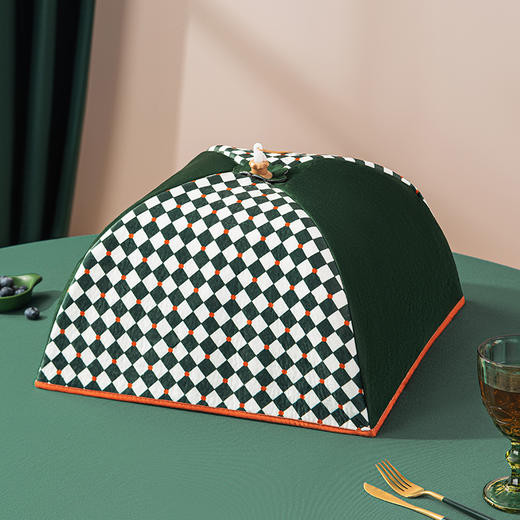 摩登主妇保温饭菜神器盖菜罩家用2022新款可折叠剩菜食物罩餐桌罩 商品图2