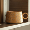 摩登主妇马克杯高颜值早餐咖啡杯复古大容量家用情侣水杯陶瓷杯子 商品缩略图2
