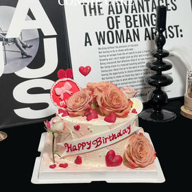 【1403】粉色系鲜花爱心妈妈款