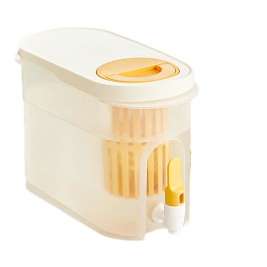 摩登主妇冷水壶带龙头水果茶冷泡壶凉水壶家用放冰箱大容量饮料桶 商品图3