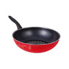 韩国 红福钻石单用炒锅 原装进口不粘锅炒菜无油烟单用炒锅 32cm 商品缩略图2