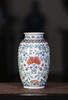 斗彩缠枝花卉冬瓜瓶 商品缩略图0