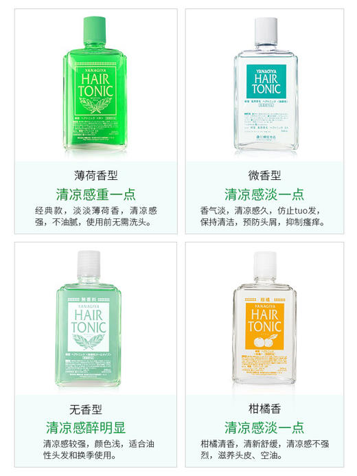 柳屋头皮营养液（薄荷香）240ml 商品图2