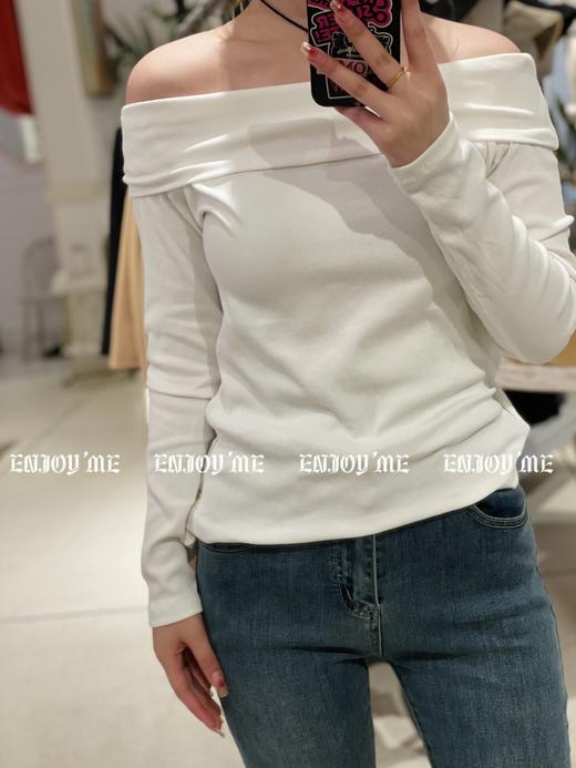 【门店同款】春季小心机一字肩上衣 150306144 商品图1