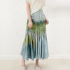 【轻奢款】岛国客供面料 褶皱渐变色半身裙 商品缩略图2