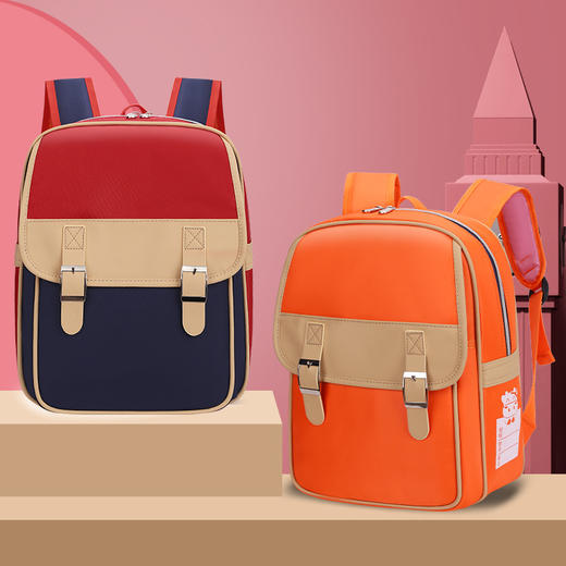 【幼儿园书包！】幼儿园书包儿童宝宝2-8岁防水减压英伦风培训班辅导班sh 商品图2