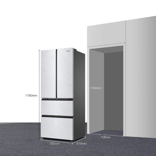 卡萨帝（Casarte）冰箱 BCD-418WLCFDM4WYU1 商品图13