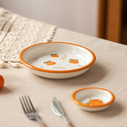 摩登主妇原创大吉大利碗碟餐具可爱陶瓷饭碗汤碗杯子家用网红碗盘 商品图1