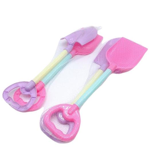 【夏季加厚版沙滩玩具 宝宝渔网 整套配齐花式玩】儿童户外活动，沙滩玩具套装挖土车挖沙桶铲子，一冲即净，清洁无忧，铲子玩具玩沙儿童滩挖宝宝戏水套装雪桶园艺小泡泡棒 商品图4