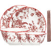 摩登主妇玫瑰假日中国风碗筷套装结婚家用饭碗餐具陶瓷盘新婚礼物 商品缩略图3
