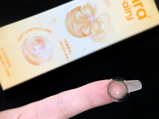 Kira fairy品牌日抛-Lipstick#白金梨木(灰棕 10p/盒）货剩 0 度   商品图2