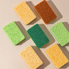 摩登主妇木浆棉洗碗海绵擦剑麻不沾油双面家用抹布厨房神器百洁布 商品缩略图0