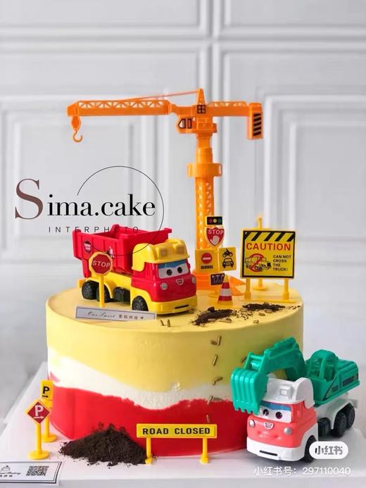 工程车蛋糕系列（多种造型可选，工程车以当日到货批次为准，介意者慎拍） 商品图2
