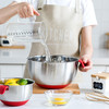 摩登主妇不锈钢盆304食品级烘焙打蛋盆子家用厨房洗菜揉面和面盆 商品缩略图0