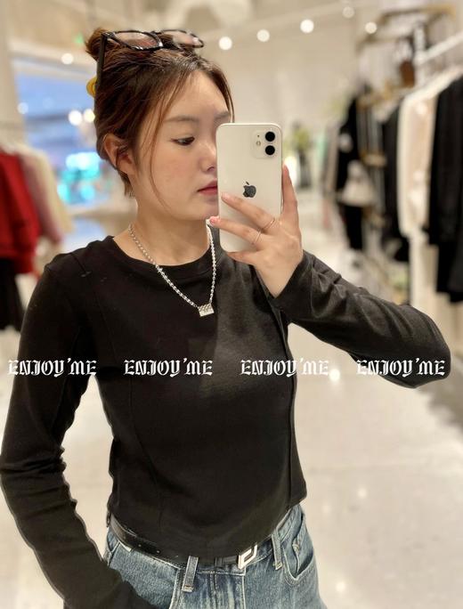 【门店同款】春季高腰修身打底上衣 150306241 商品图2