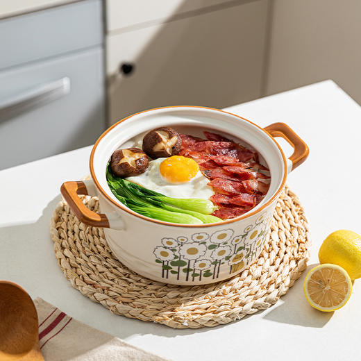 摩登主妇日式砂锅煲家用燃气灶专用耐高温煲仔饭陶瓷沙锅炖锅汤锅 商品图1