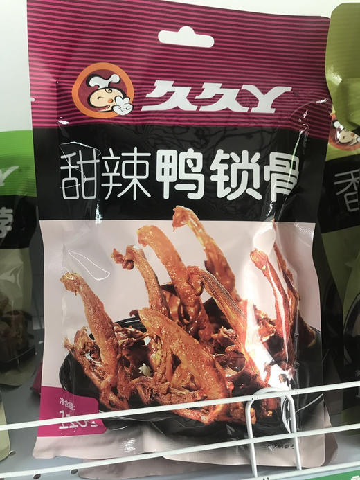 久久丫甜辣鸭锁骨110g 商品图0