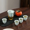 柿柿如意茶具套装（茶壶+茶杯+茶叶罐+茶针+礼盒） 商品缩略图1