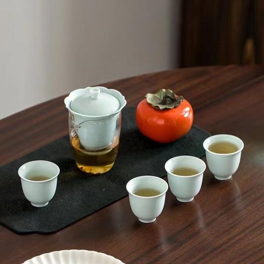 柿柿如意茶具套装（茶壶+茶杯+茶叶罐+茶针+礼盒） 商品图1