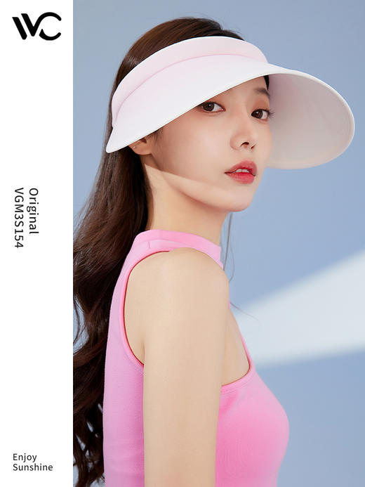 【2023新品】VVC防晒帽女桃芯女神帽遮太阳帽 BJX 商品图4