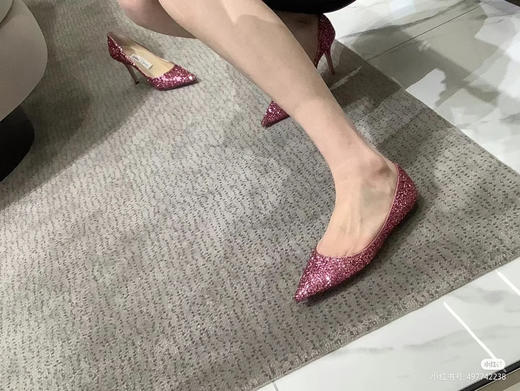 好价¥Jimmy Choo 粉闪平底鞋 下单找码 目前码全 商品图4