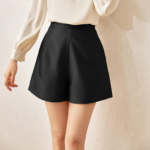 高腰显瘦，版型敲好西装短裤卡其色休闲A字遮胯设计女WLZD-2301802 商品图5