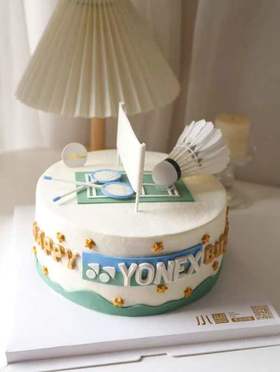 羽毛球蛋糕（提前2天预定）