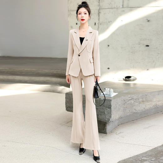 时尚大气减龄潮流西装百搭修身显瘦两件套HR-WH23199 商品图6