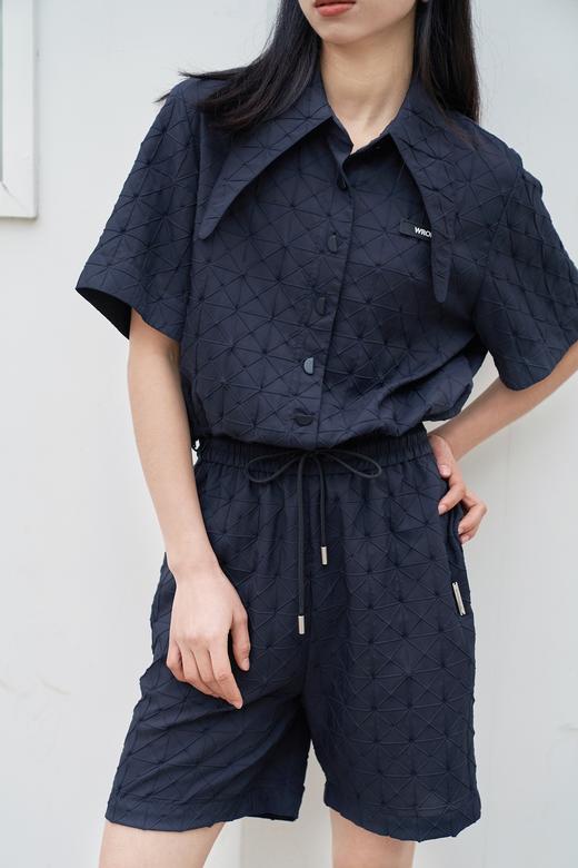 进口压花面料衬衣 商品图0