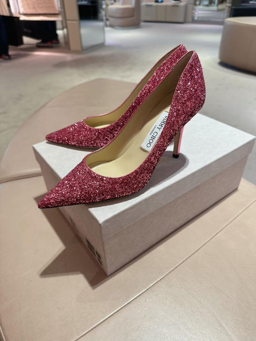 Jimmy Choo 粉闪8.5cm高跟鞋 目前36码起 下单找码 商品图1