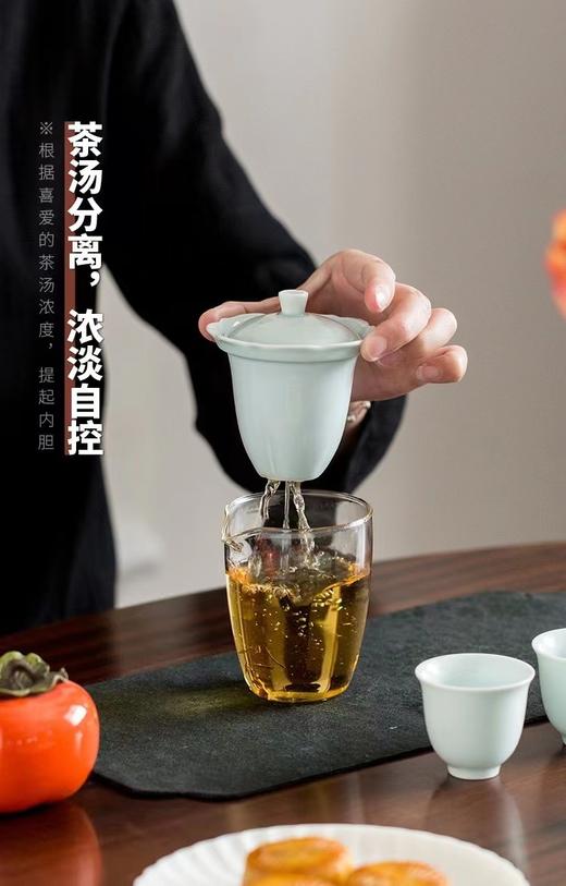 柿柿如意茶具套装（茶壶+茶杯+茶叶罐+茶针+礼盒） 商品图3