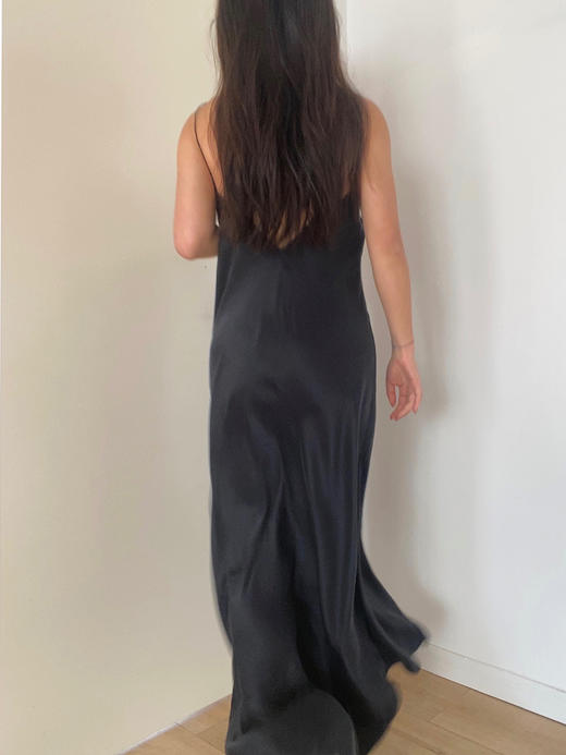 LCM｜Midnight Tulip Dress [ 细带真丝长裙 ] 【定制尺码加收10%定制费】 商品图9